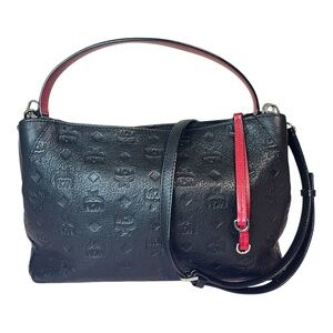 MCM Klara Black Two Way Crossbody Bag